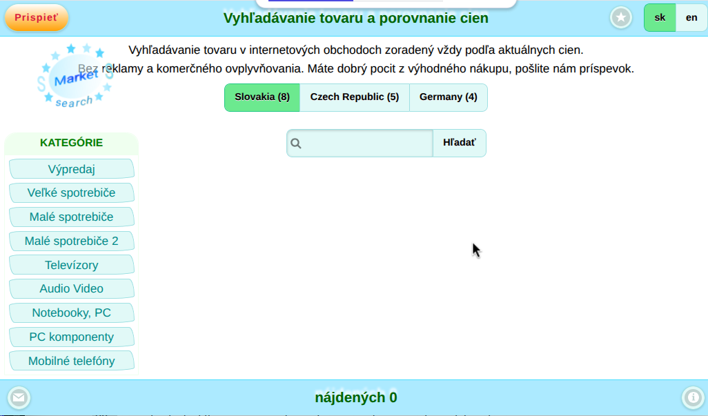 🔍 Vyhľadaj to, čo potrebuješ – rýchlo, presne a bez reklám!
